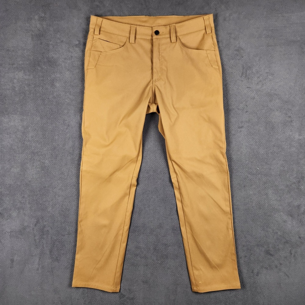 Truewerk EDO WerkPant Work Pants Mens 36x32 Sand Brown Performance Utility